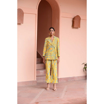 RV Pret PA Power Yellow Blazer and Pant (Set of 2)