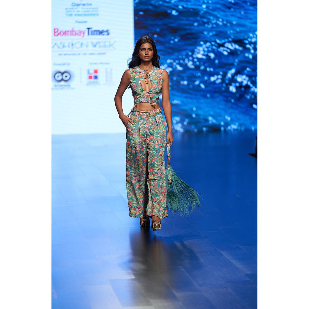 RV Pret Tropical Floral Printed Co-Ord (Set of 2)