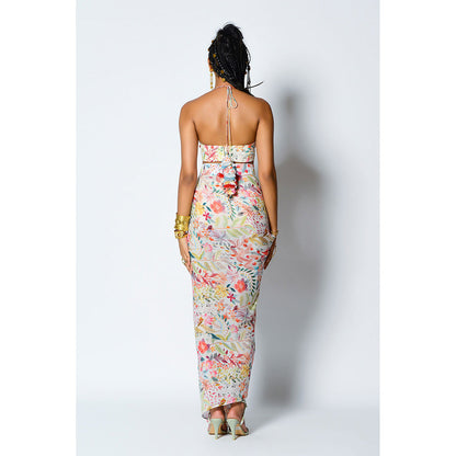 RV Pret Dew Outfit Includes Plunge Barrette Teamed Up with Drape Skirt (Set of 2)