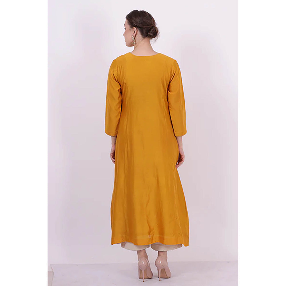 Saatvikei Kaavya - Yellow Kurta