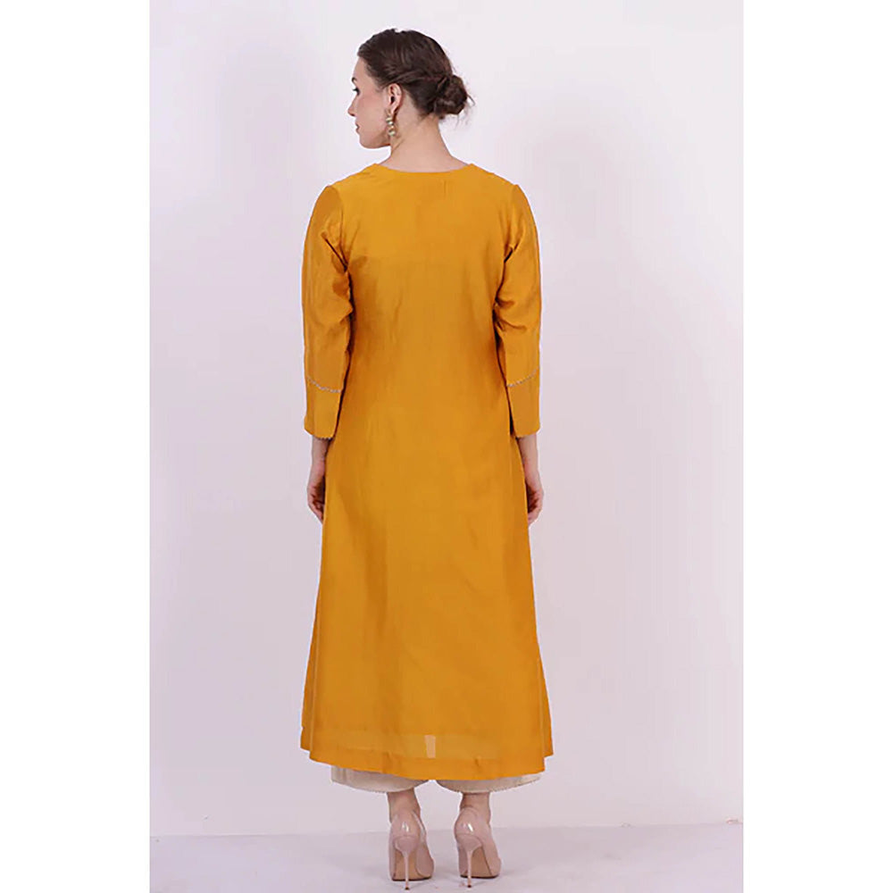 Saatvikei Kaavya - Yellow Kurta