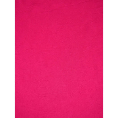 Sacred Weaves Dark Pink Saree with Unstitched Blouse