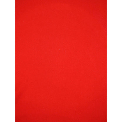 Sacred Weaves Red Saree with Unstitched Blouse