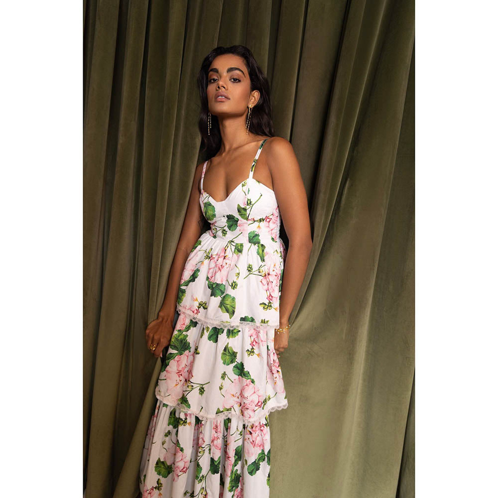 Sage By Mala Blossom Whimsy Maxi Dress