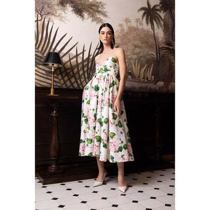 Sage By Mala Blush Petals Dress