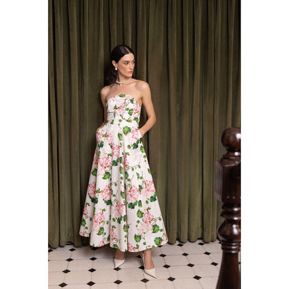 Sage By Mala Claire Blossom Maxi Dress