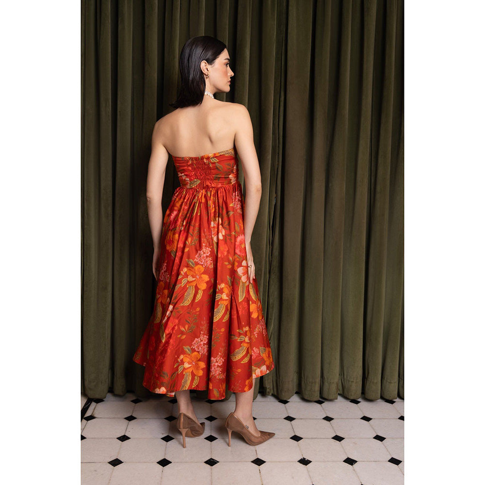 Sage By Mala Scarlet Radiance Dress