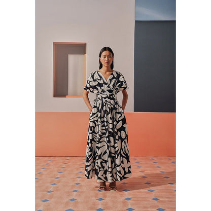 Sage By Mala Black Jazz Maxi Dress