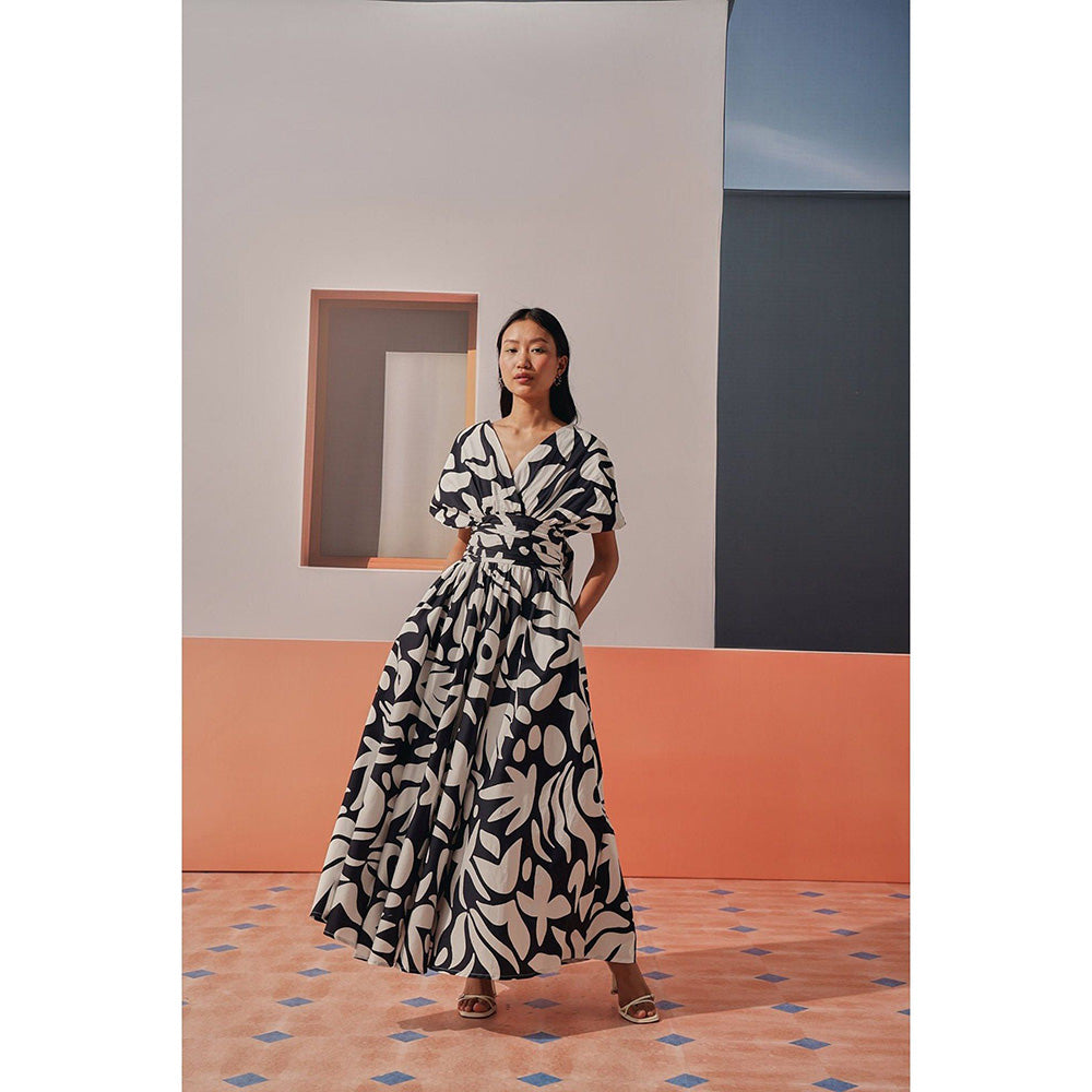 Sage By Mala Black Jazz Maxi Dress