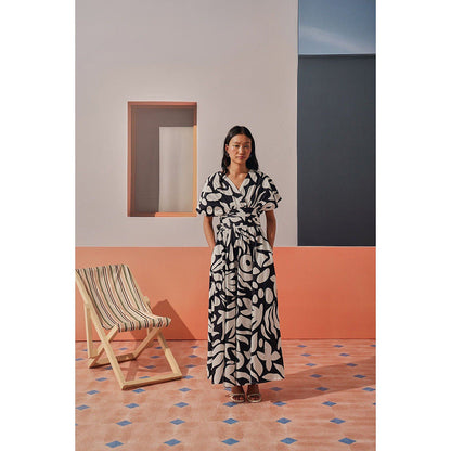 Sage By Mala Black Jazz Maxi Dress