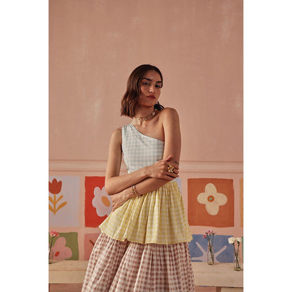 Sage By Mala Multi-Colour Nivea Midi Dress