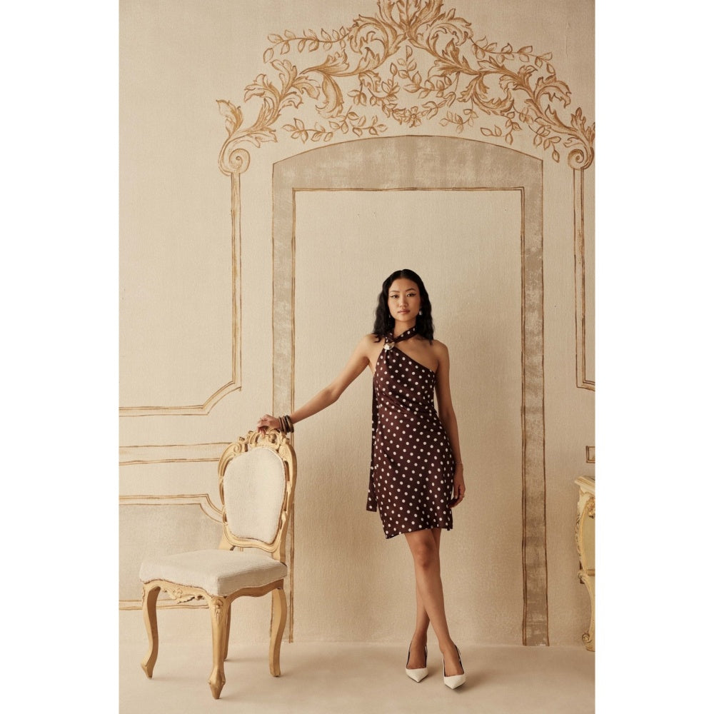 Sage By Mala Women Wine Satin Midi Dress