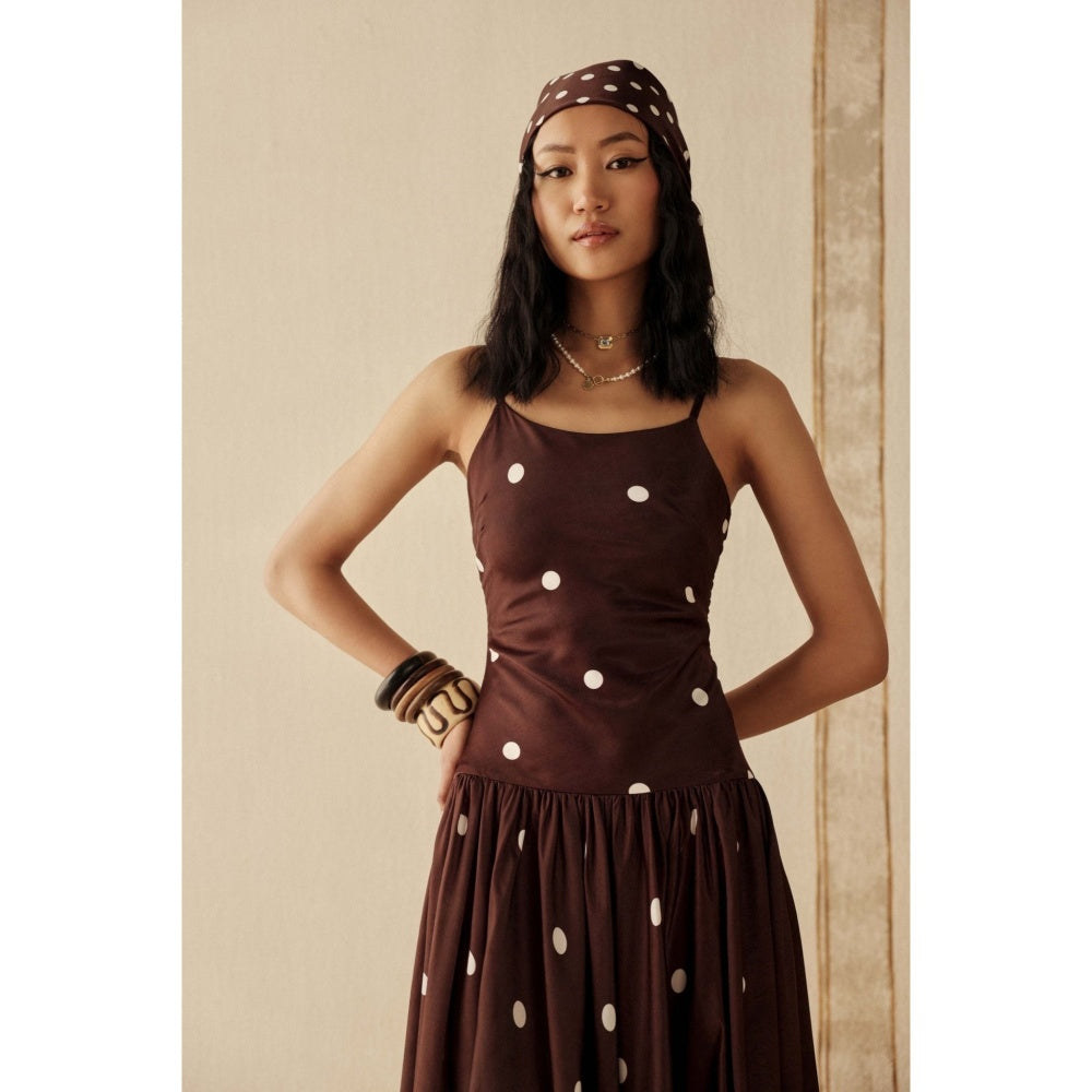 Sage By Mala Women Wine Satin Maxi Dress