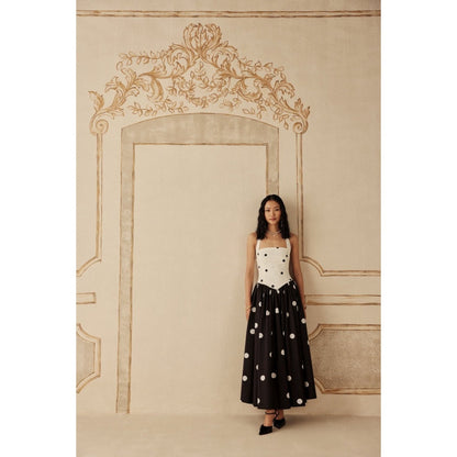 Sage By Mala Women Multi-Color Cotton Maxi Dress