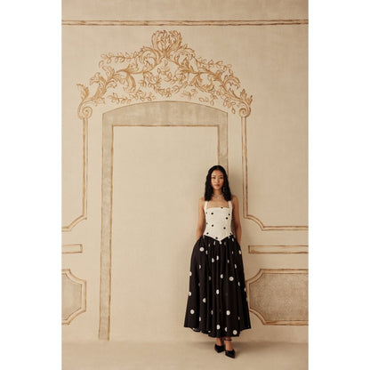 Sage By Mala Women Multi-Color Cotton Maxi Dress