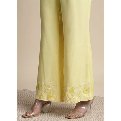 SAKSHI KHETTERPAL Sunshine Ombre Embroidered Co-Ord (Set of 2)
