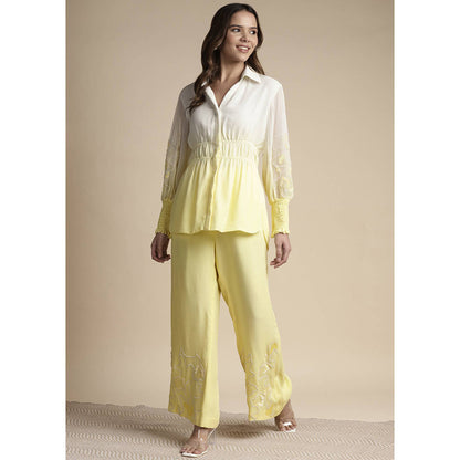 SAKSHI KHETTERPAL Sunshine Ombre Elasticated Co-Ord (Set of 2)