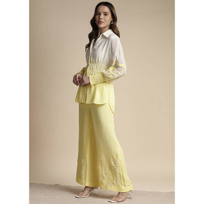 SAKSHI KHETTERPAL Sunshine Ombre Elasticated Co-Ord (Set of 2)