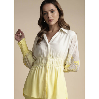 SAKSHI KHETTERPAL Sunshine Ombre Elasticated Co-Ord (Set of 2)