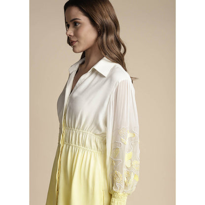 SAKSHI KHETTERPAL Sunshine Ombre Elasticated Co-Ord (Set of 2)