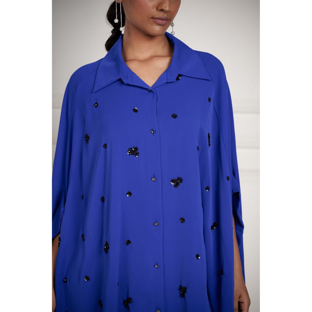 SAKSHI G CHAWLA Blue Ida Shirt