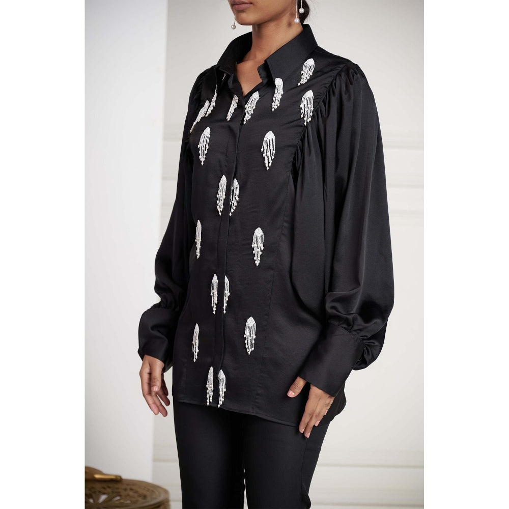 SAKSHI G CHAWLA Black Opal Shirt