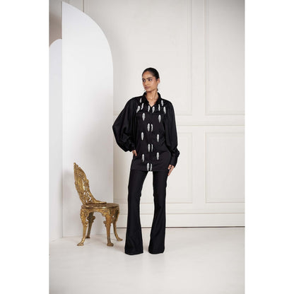 SAKSHI G CHAWLA Black Opal Shirt