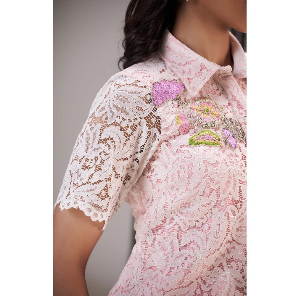 SAKSHI G CHAWLA Pink Shirt