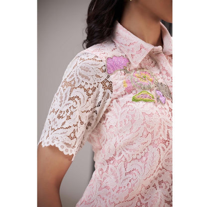 SAKSHI G CHAWLA Pink Shirt