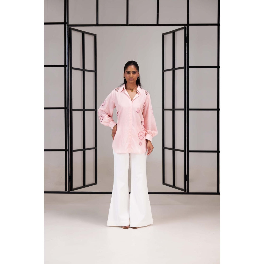 SAKSHI G CHAWLA Pink Jana Shirt