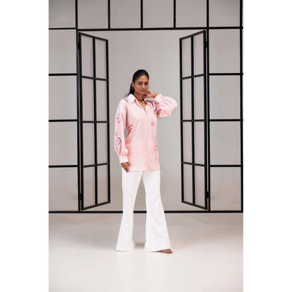 SAKSHI G CHAWLA Pink Jana Shirt