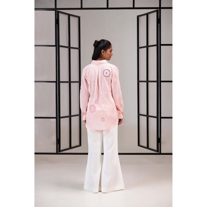 SAKSHI G CHAWLA Pink Jana Shirt
