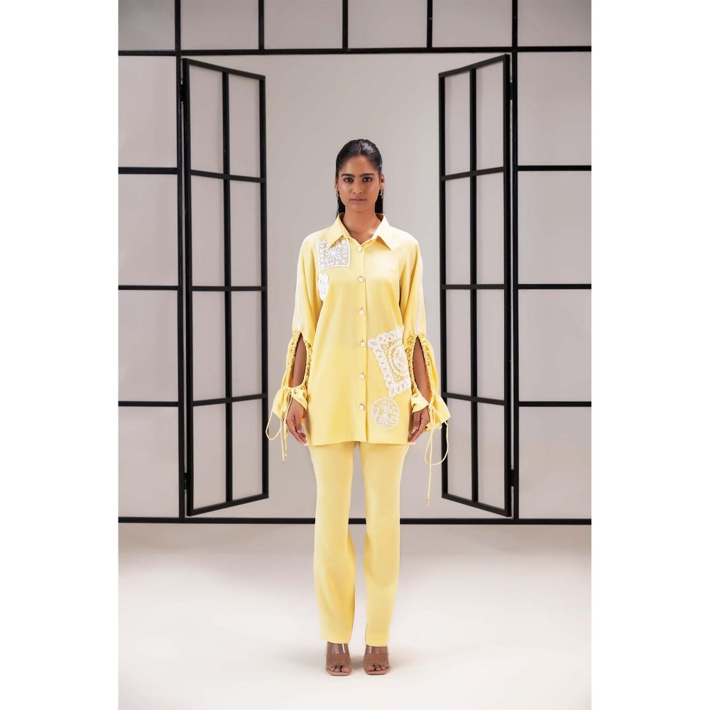 SAKSHI G CHAWLA Yellow Nova Shirt