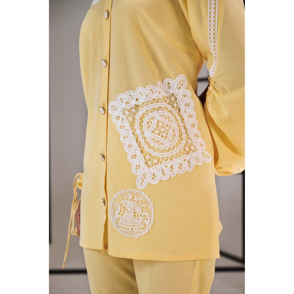 SAKSHI G CHAWLA Yellow Nova Shirt
