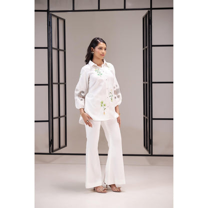 SAKSHI G CHAWLA White Aina Shirt