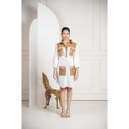 SAKSHI G CHAWLA White Genova Dress
