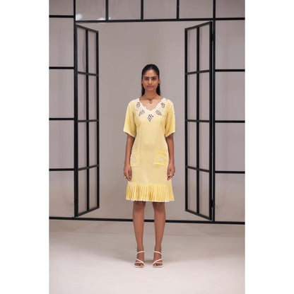 SAKSHI G CHAWLA Yellow Jana Dress