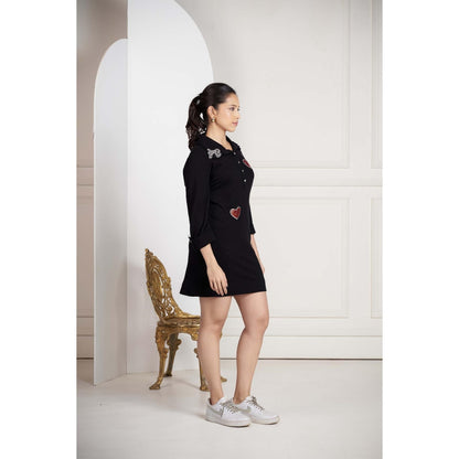 SAKSHI G CHAWLA Black Alba Dress