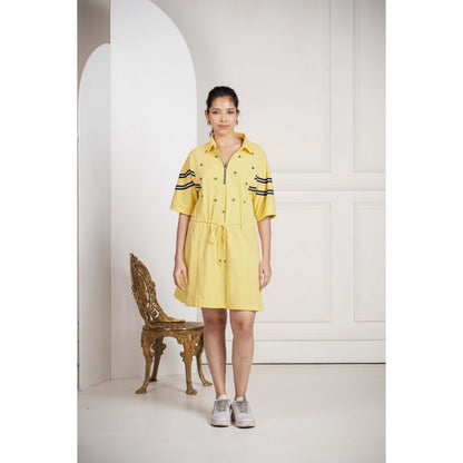 SAKSHI G CHAWLA Yellow Nickie Dress