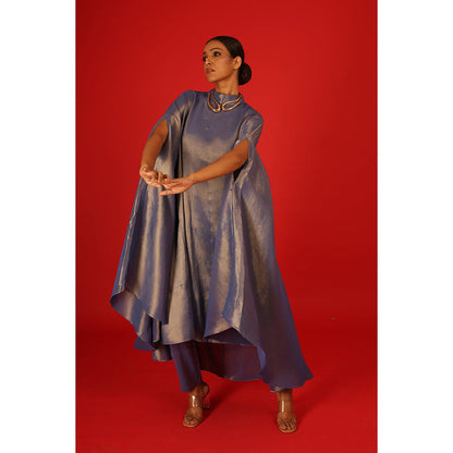 Saksham & Neharicka Kaftan Style In Tissue
