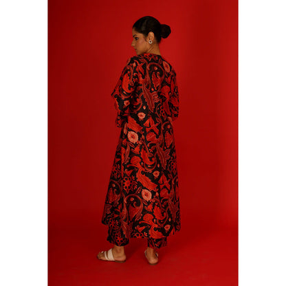 Saksham & Neharicka Kamakshya In Chanderi Co-Ord (Set of 2)