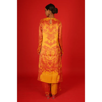 Saksham & Neharicka Ebru In Tissue Co-Ord (Set of 2)