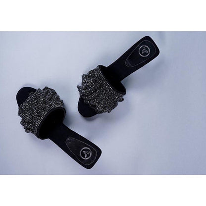 Sana K Luxurious Footwear Meshy Heels