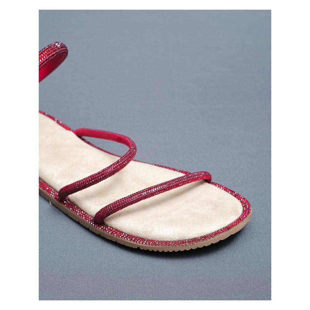 Sana K Luxurious Footwear Beige Suede Square Toe Casual Flats