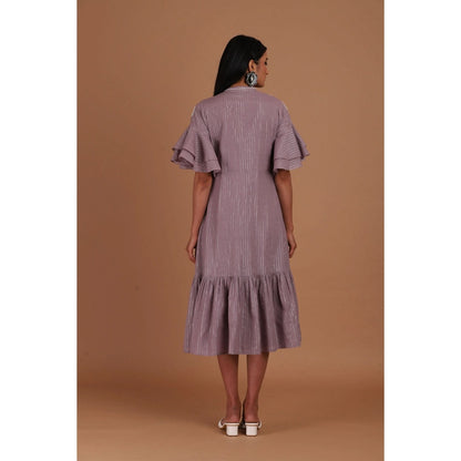 Sandhya Shah Lavender Bloom Dress