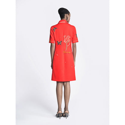 Shahin Mannan Dreams Panelled Shift Dress