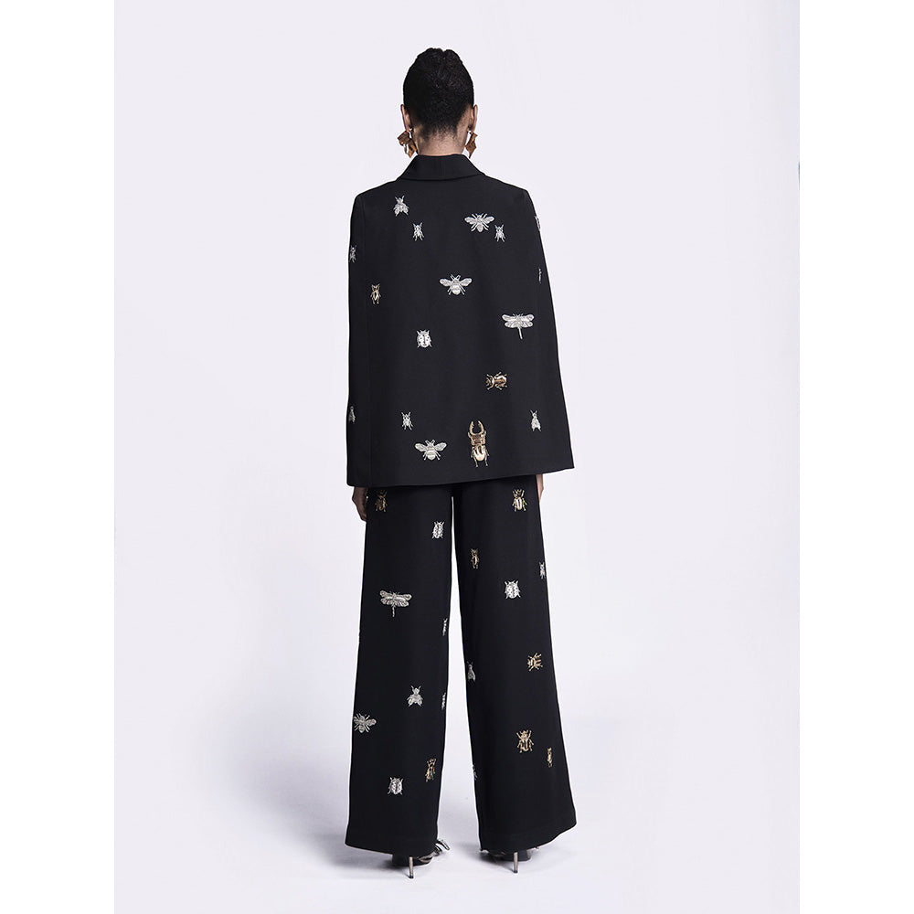 Shahin Mannan Insect Embroidered Co-Ord (Set of 2)