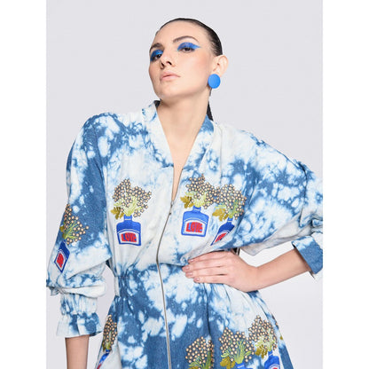 Shahin Mannan Inkpot Jacket Dress