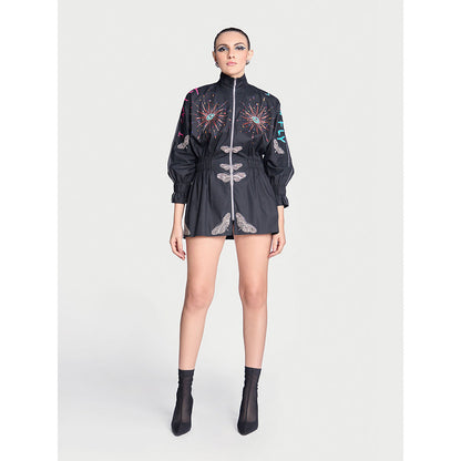 Shahin Mannan I Can Fly Jacket Mini Dress