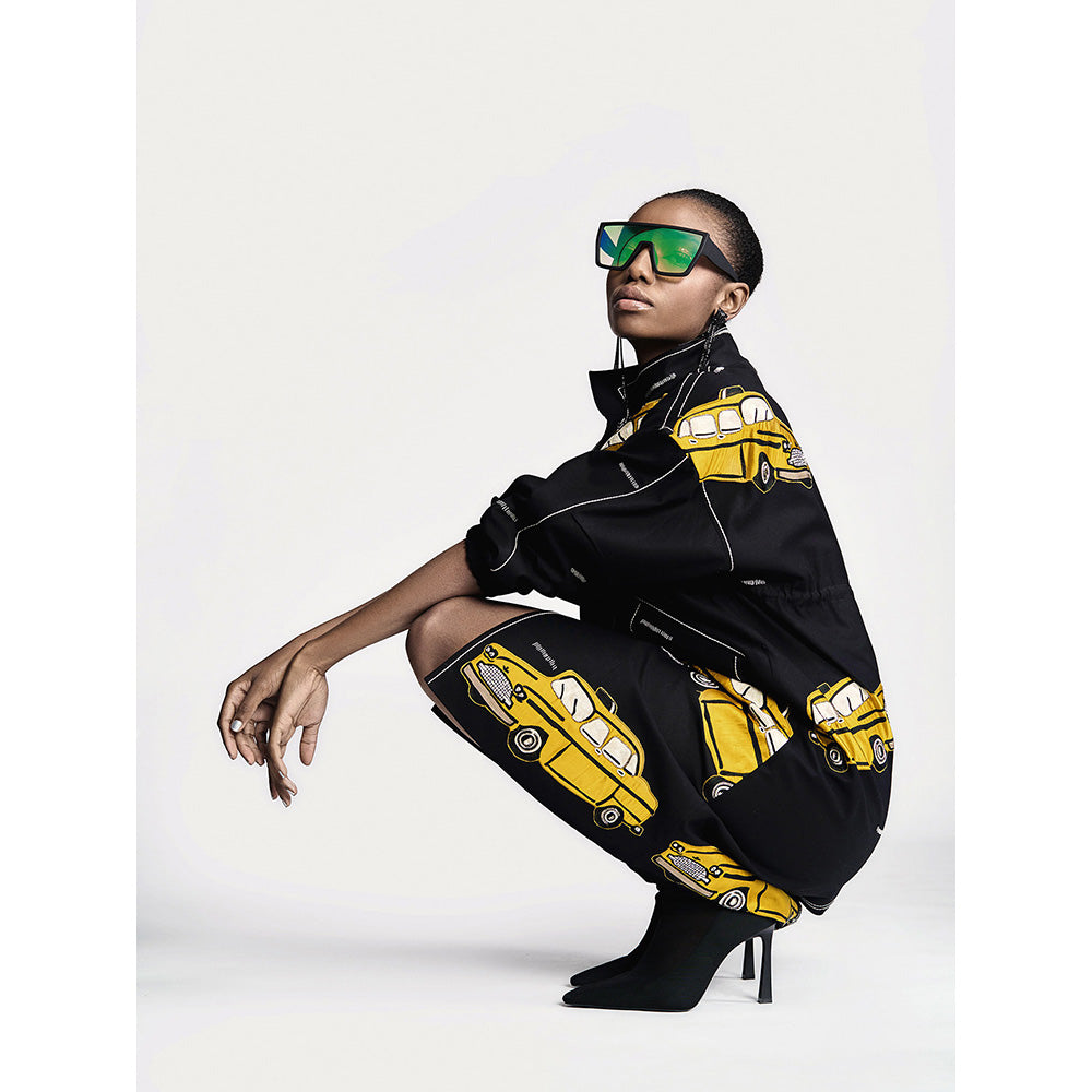 Shahin Mannan Taxi Parka Dress